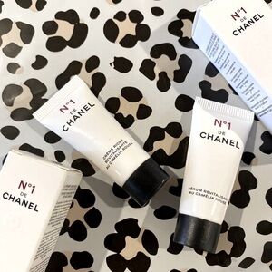 Chanel Red Camellia samples